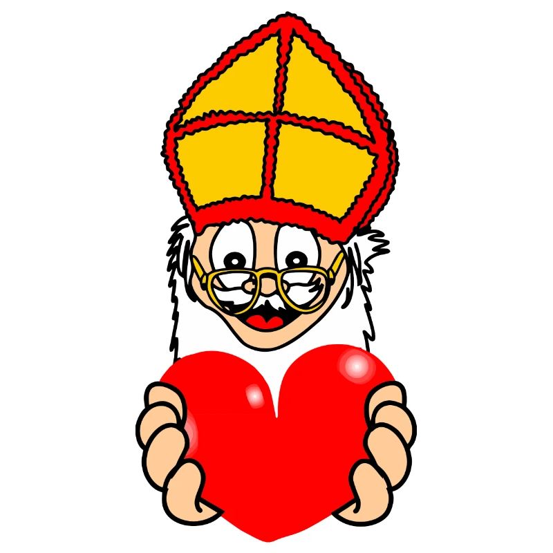 Sinterklaas mit Herz