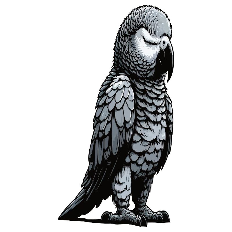African grey parrot parrot owner parrot keeper