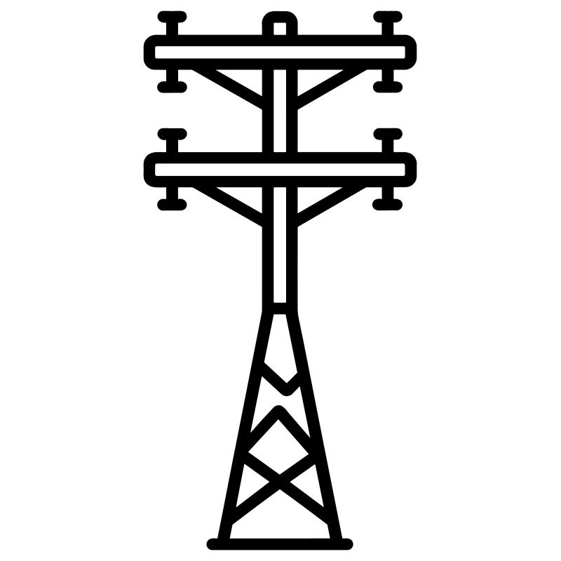poteau électrique