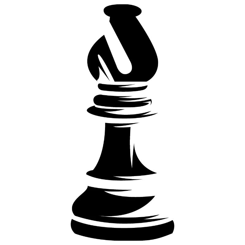 bishop bishop figure chess chess symbol vector