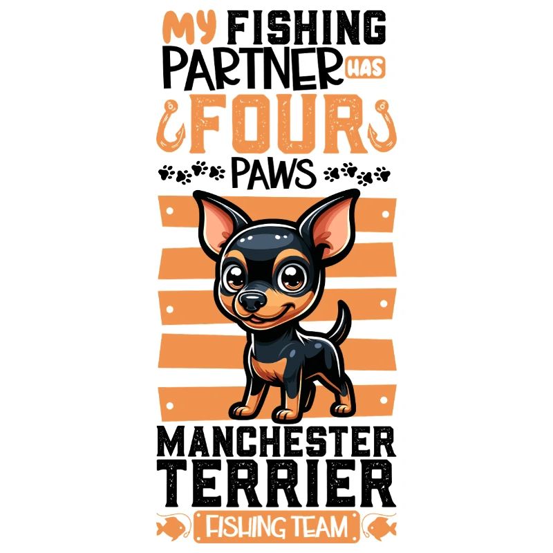 Pêche et Manchester Terrier
