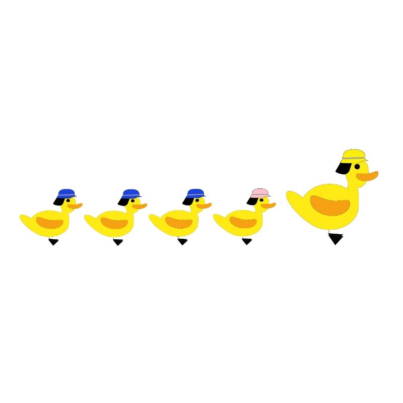 Fire Brigade Ducks - Famille