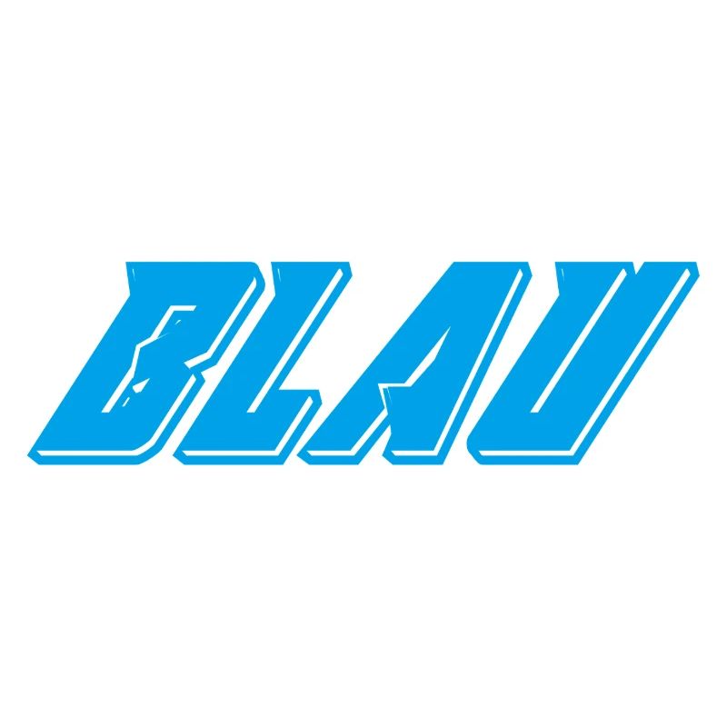Blau Abstraktes blauer Energiefluss