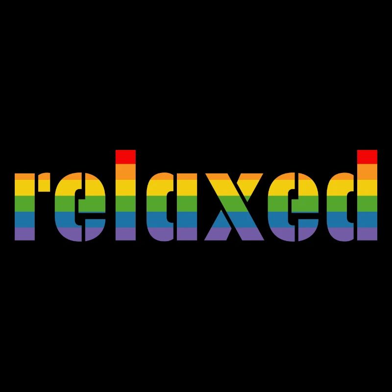 Pride Rainbow Tshirt relaxed LGBT lgbtqi queer