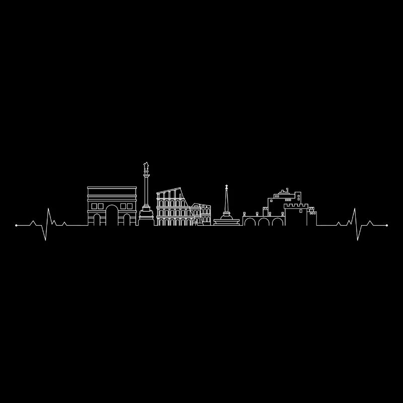 Heartbeat skyline rome