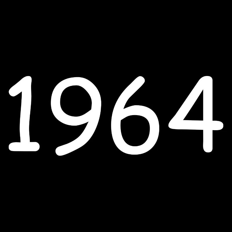 Personalize 1964 60th Birthday Template