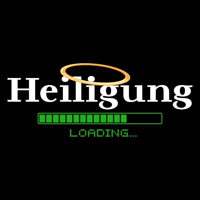 Heiligung - loading - Heiligenschein