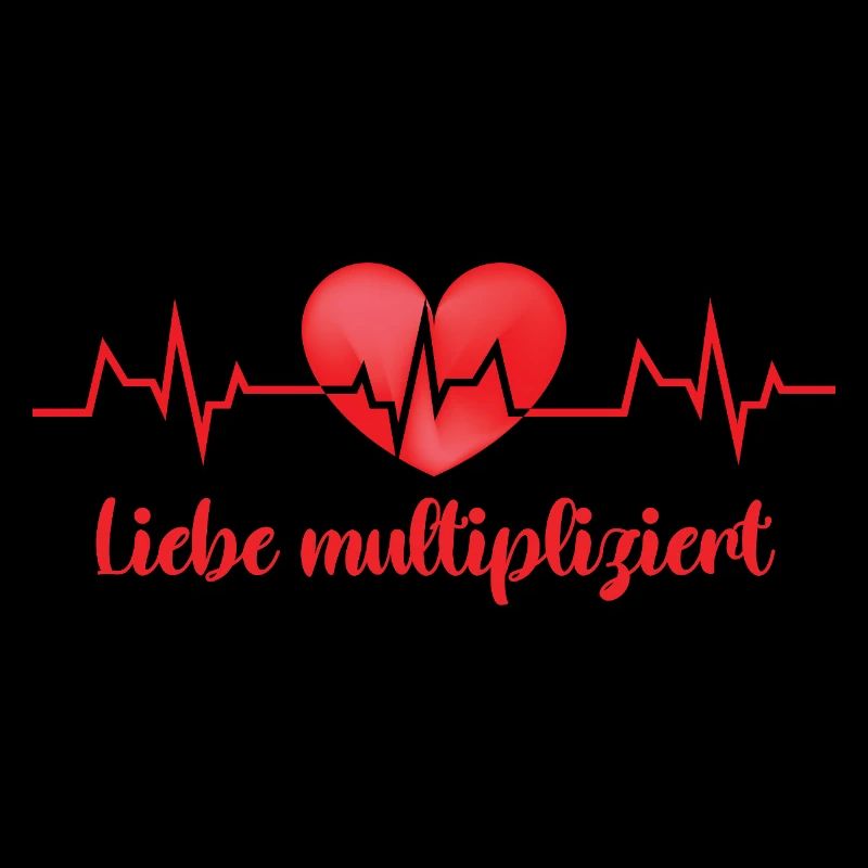 Werdende Mutter LIEBE MULTIPLIZIERT Lustiges