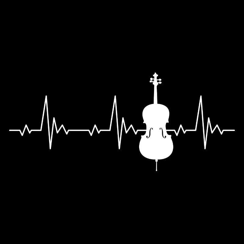 Cello heartbeat frequency pulse ECG