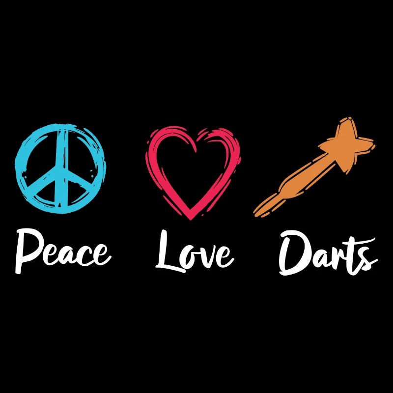 Peace Love Darts