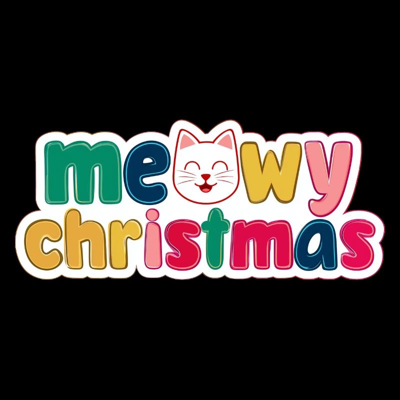 Noël chat - Noël miaulé