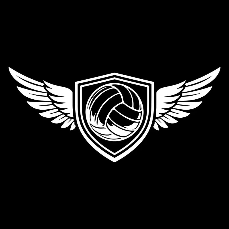 Blason du ballon de volley-ball