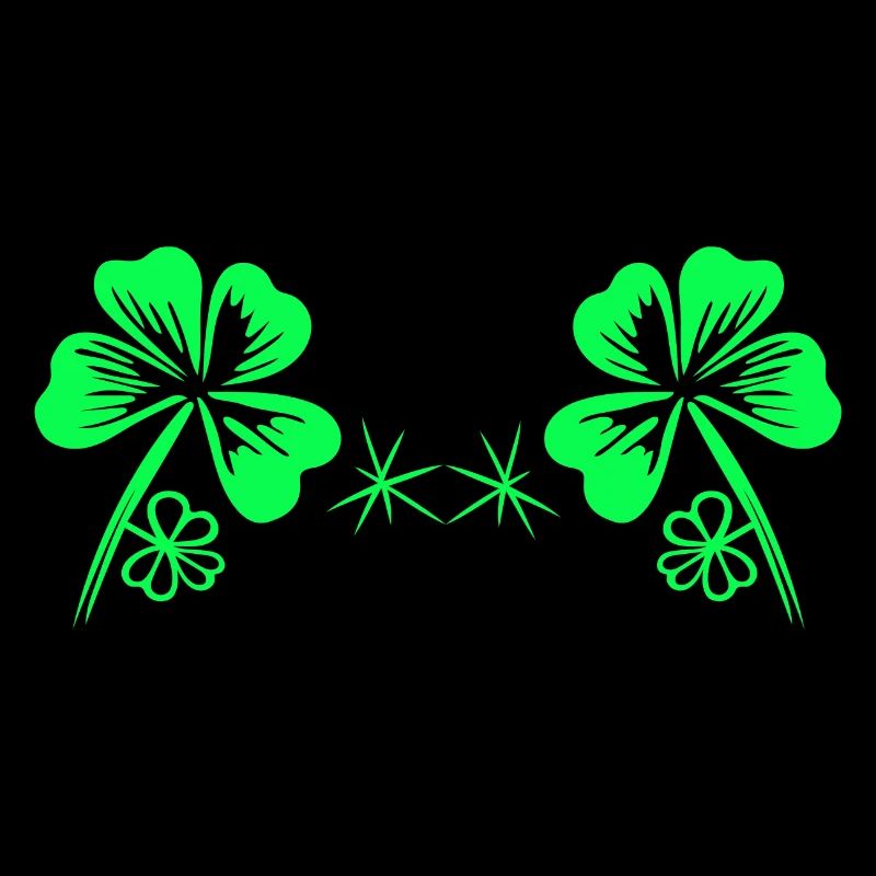 BH St Patricks Day Kleeblatt Bra Bikini