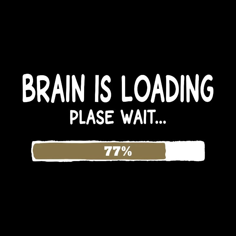 Loading the Brain – Loading Bar Humor
