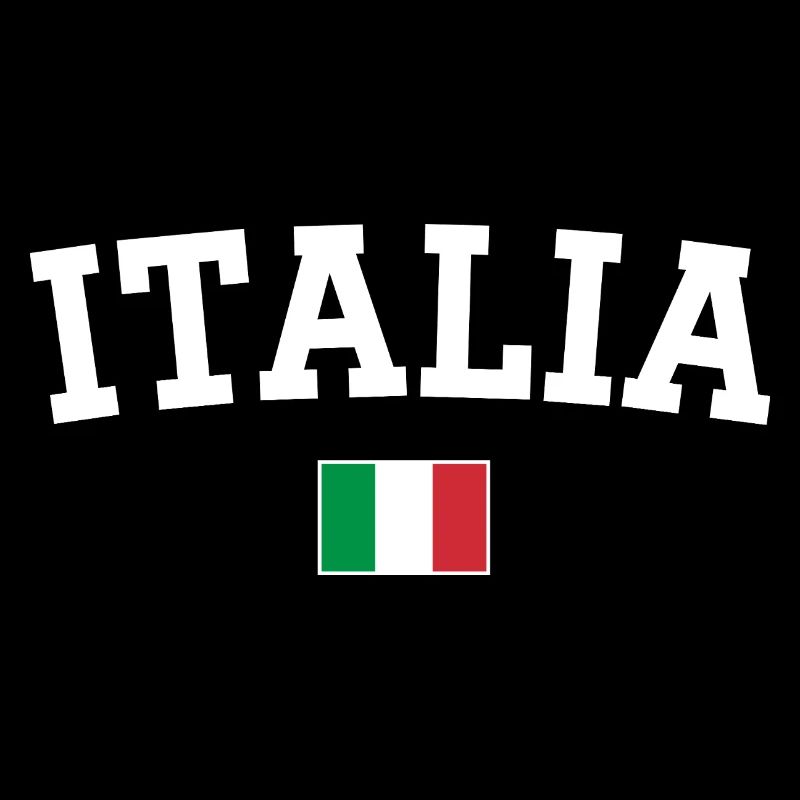 Italy Flag Design White