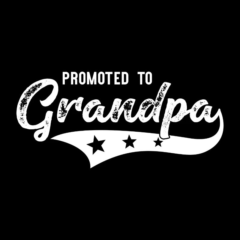 Befördert zum Opa Werdender Großvater