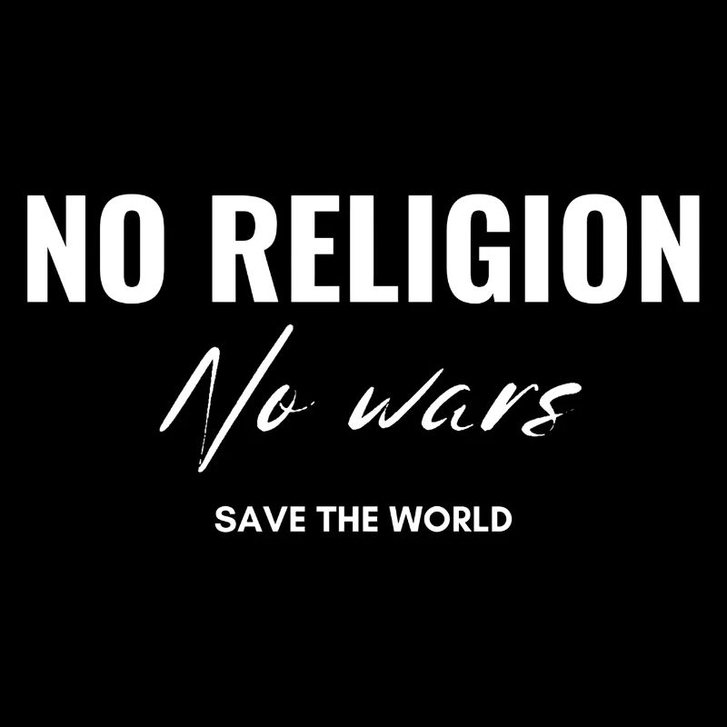 Pas de religions, pas de guerres