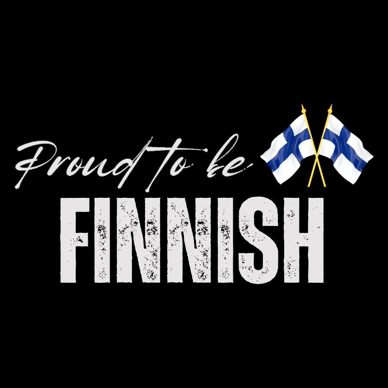 Stolzer Finne, ich liebe Finnland