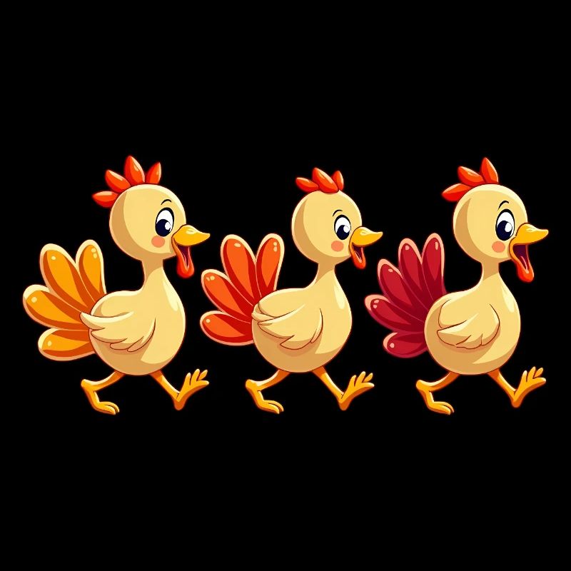 Bébé dinde de Thanksgiving