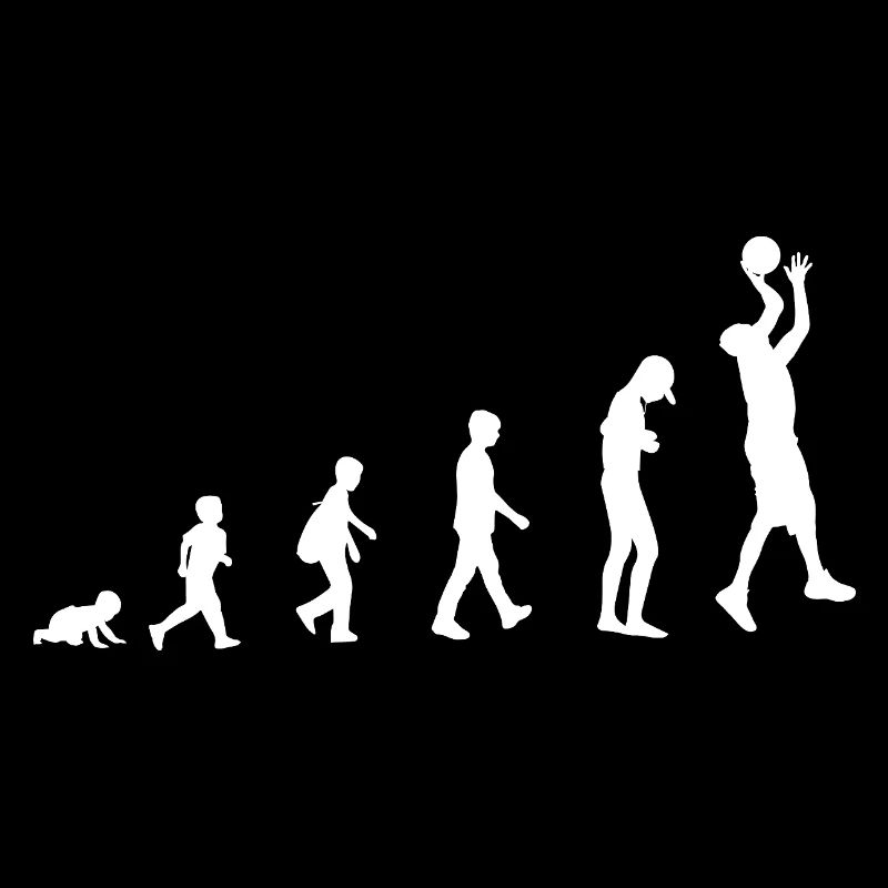 Evolution de bébé à basketteur / Sport