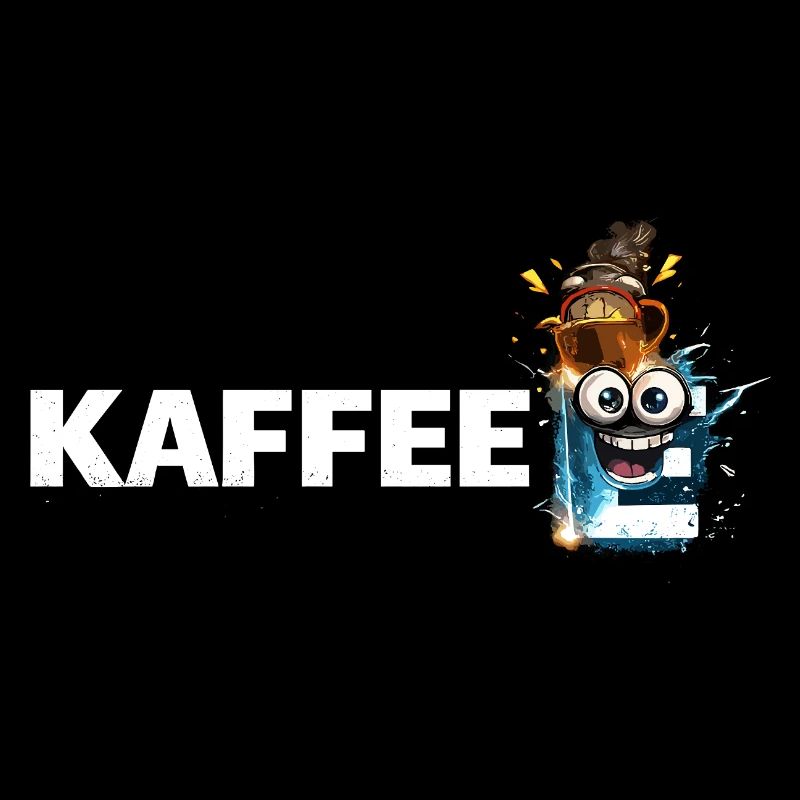 Kaffee Mascot Splash