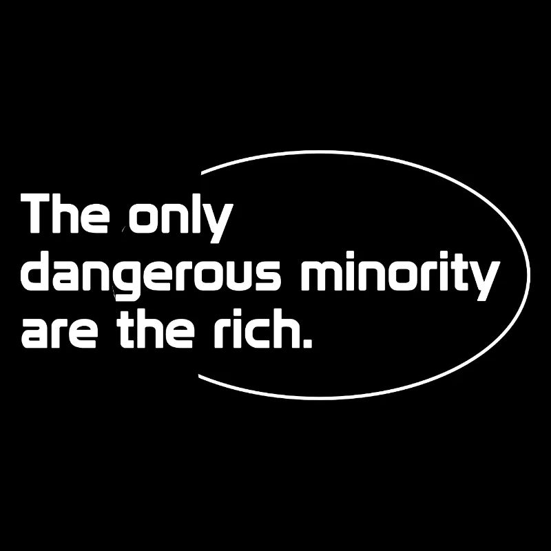 La seule minorité étrange est celle des riches