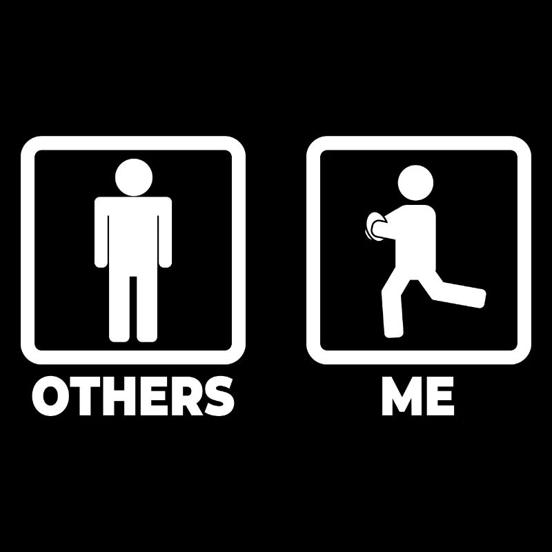 Rugby player stick figure