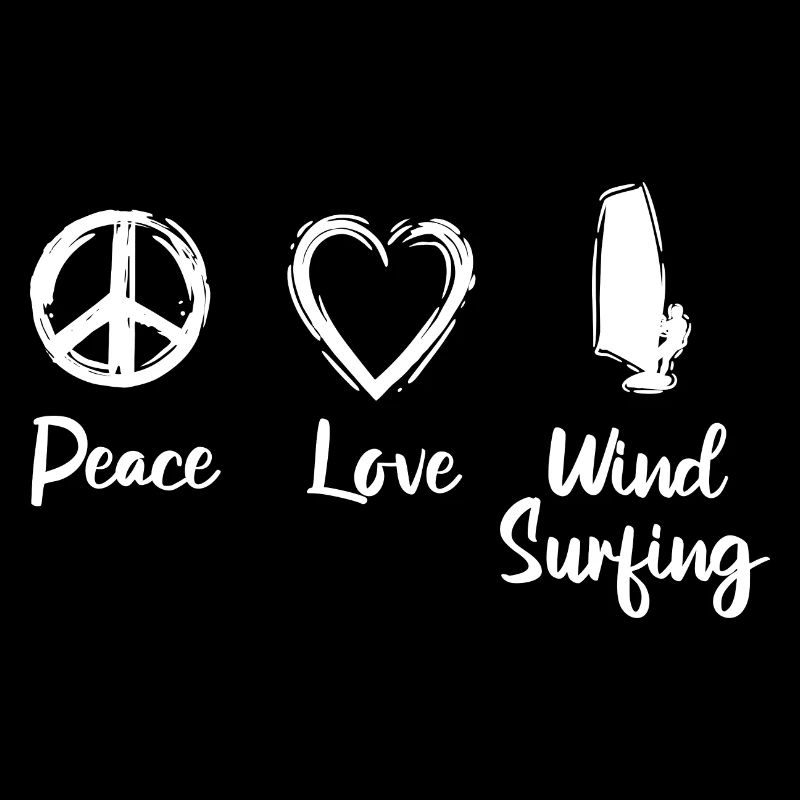 Peace Love Wind Surfing