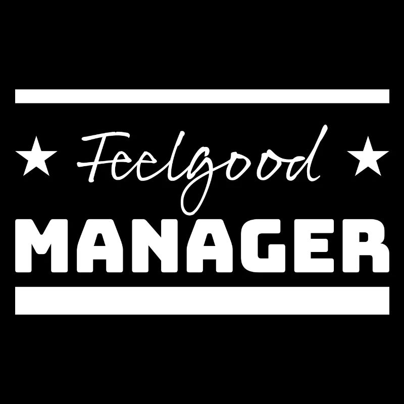 Tshirt Feelgood Manager Étoiles blanc