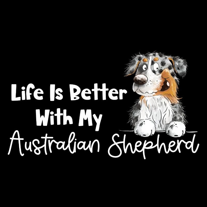 Funny Australian Shepherd Blue Merle