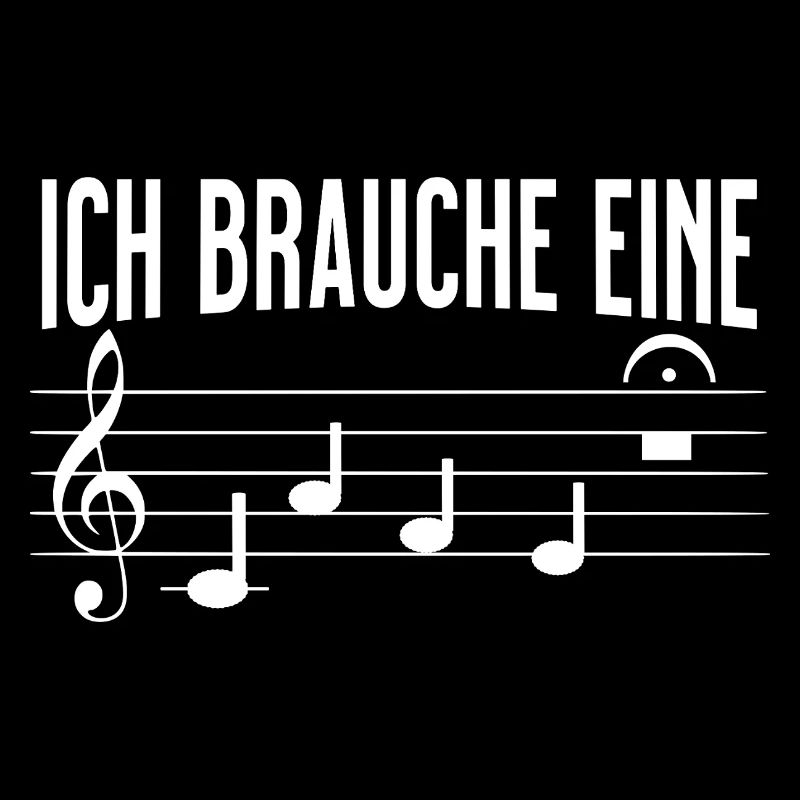 Ich brauche eine Kaffeepause mit Musiknoten