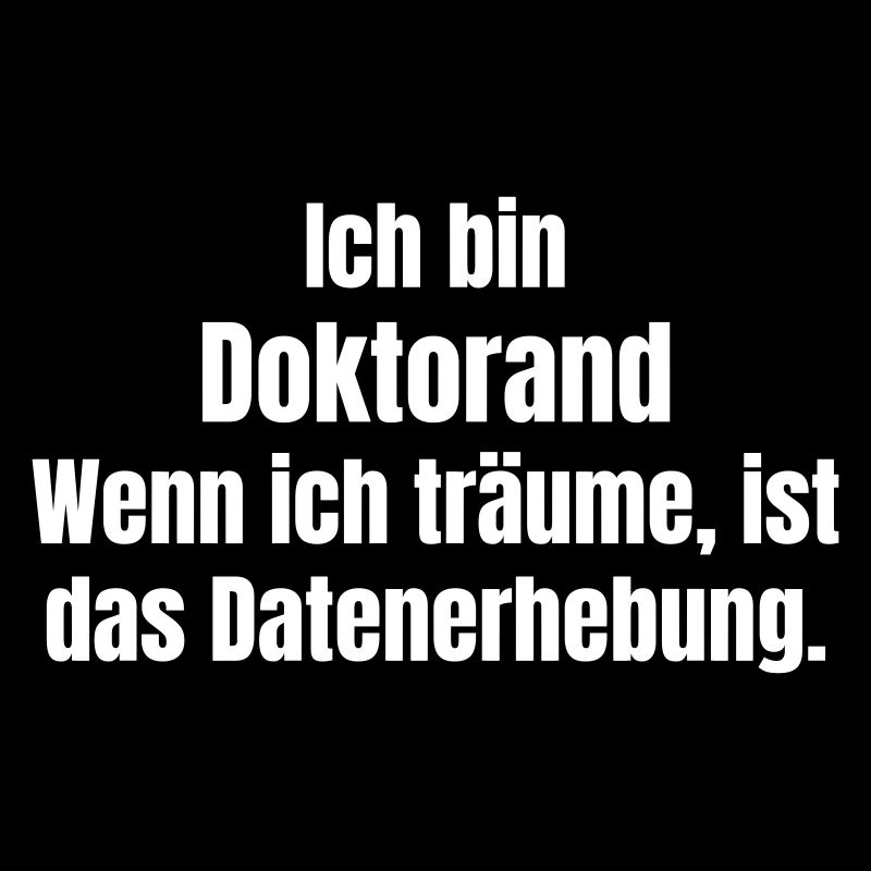 Doktorand Traumdaten Kollektion