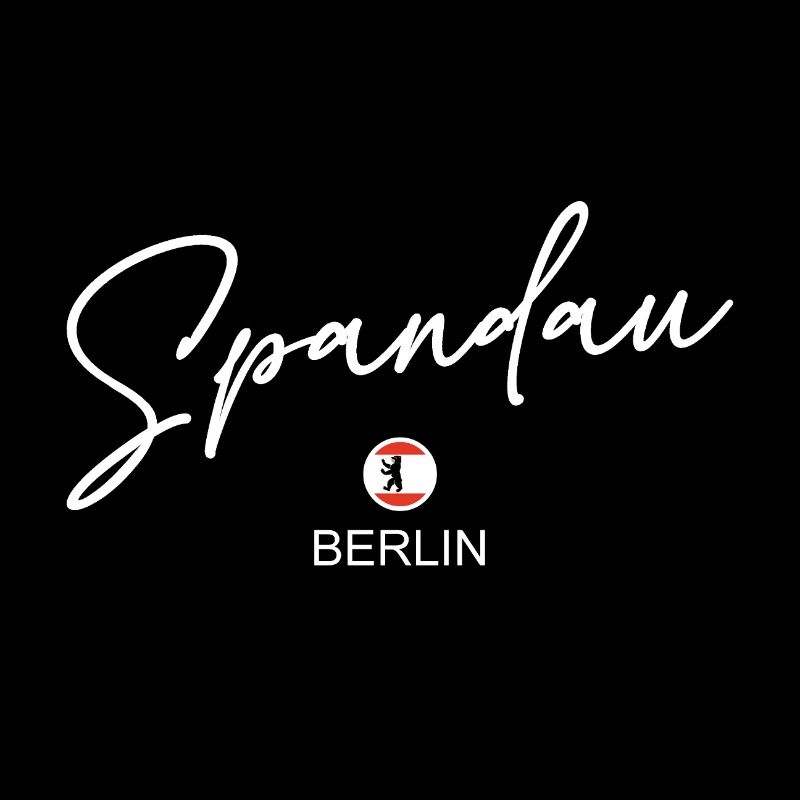 Spandau - Berlin Flag - Berlin Bear