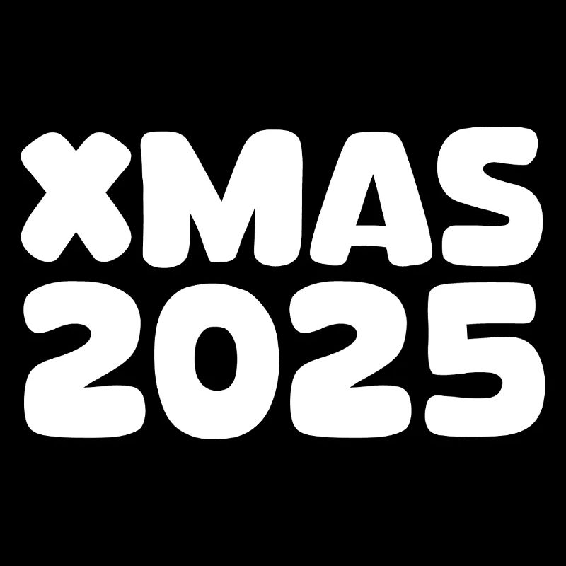 Lettrage de Noël 2025