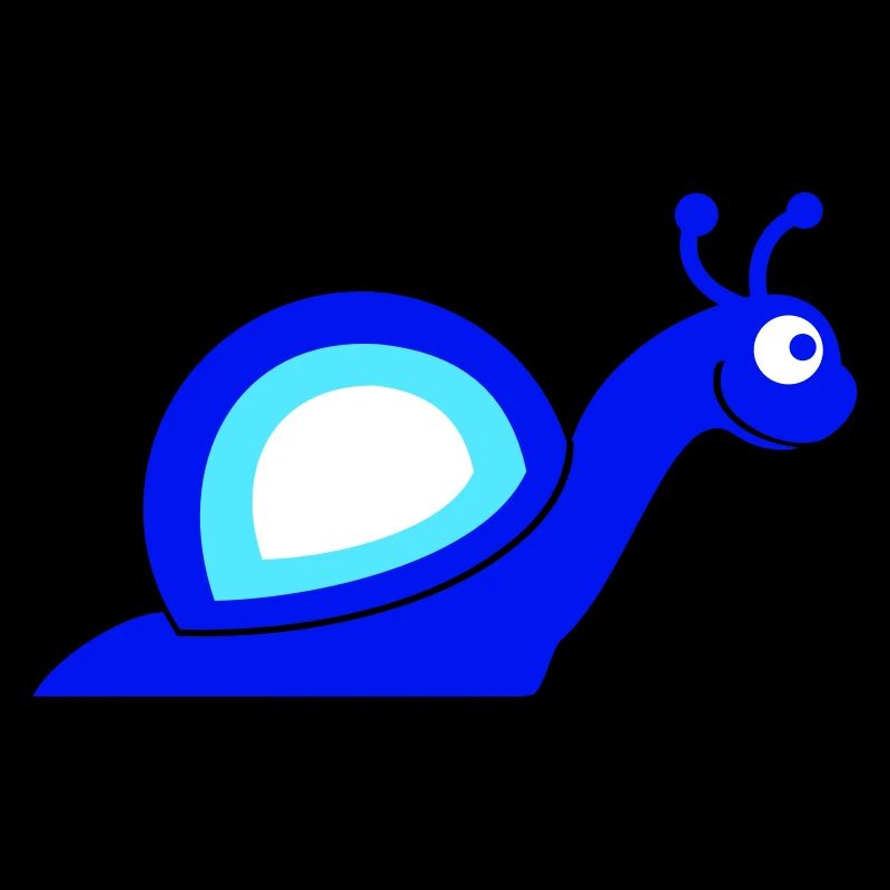 Snail shell snail happy cute silhouette