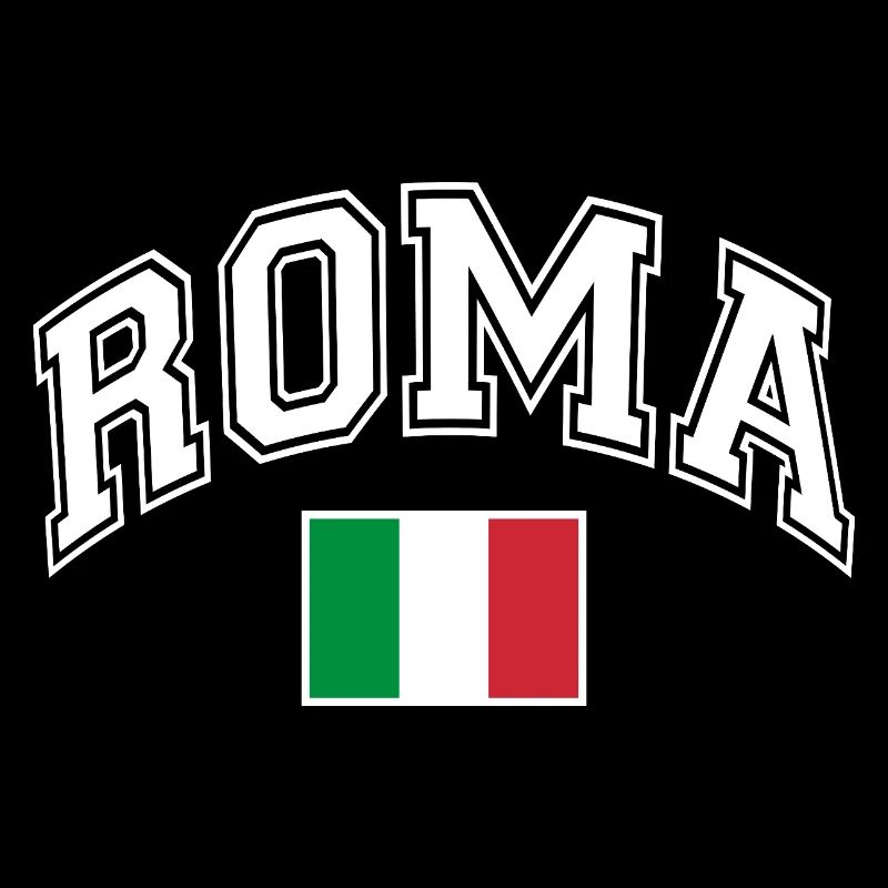 Drapeau de Rome, Rome, Italie