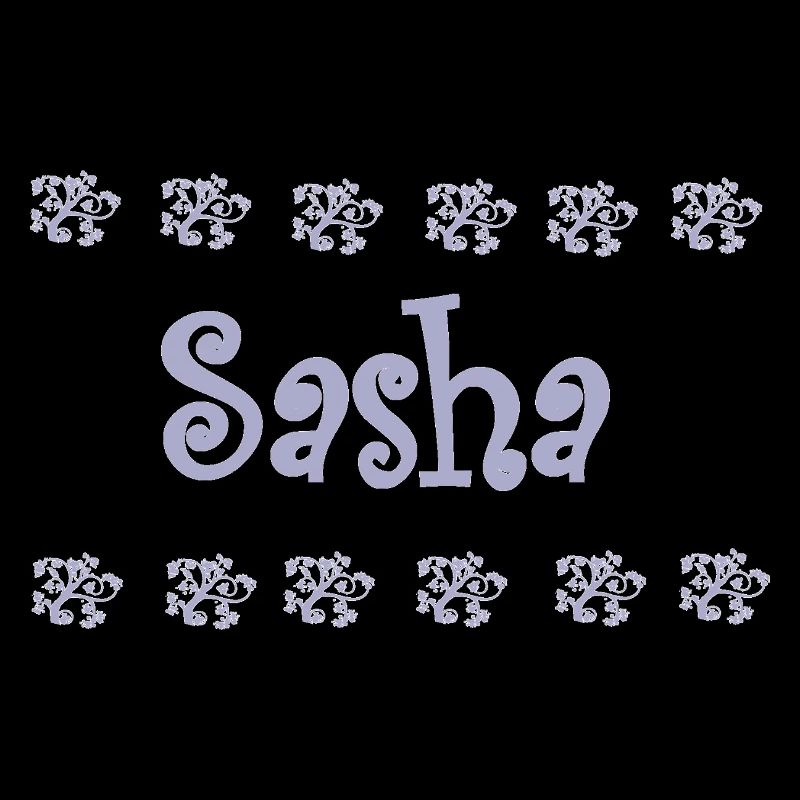 Sasha Lavendel Blumenmuster