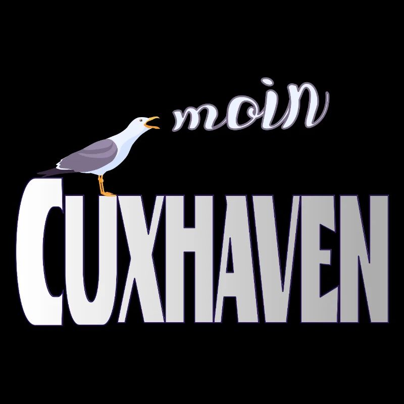 Cuxhaven Möwe & Moin Design
