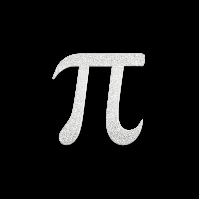 Symbole Pi pour les fans de mathématiques