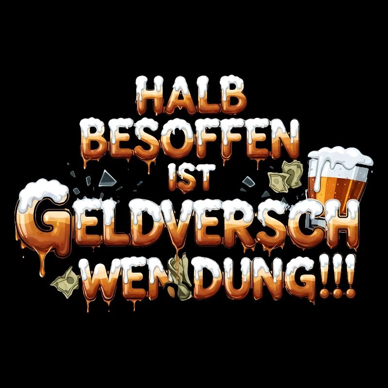 Halb Besoffen ist Geldverschwendung
