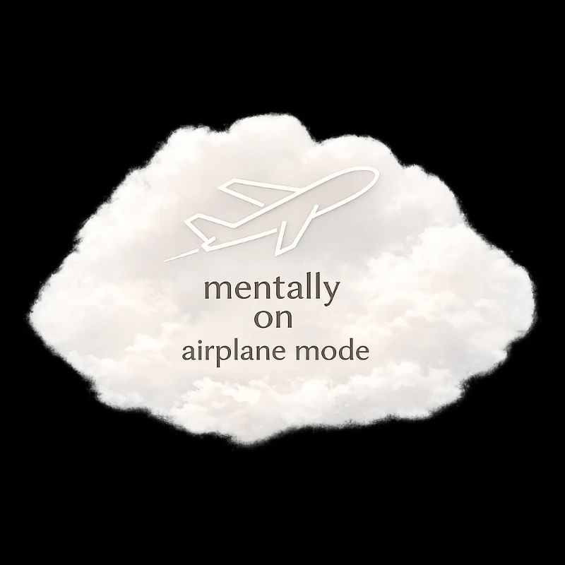 Mentaler Flugzeugmodus