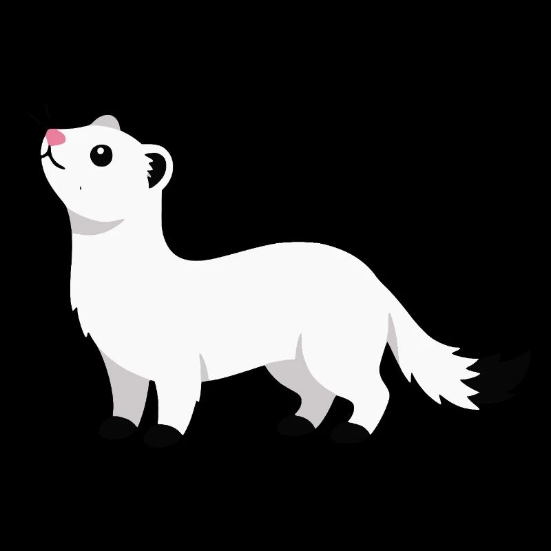 Style minimaliste curieux et mignon
