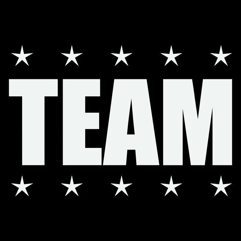 Team mit Sternen