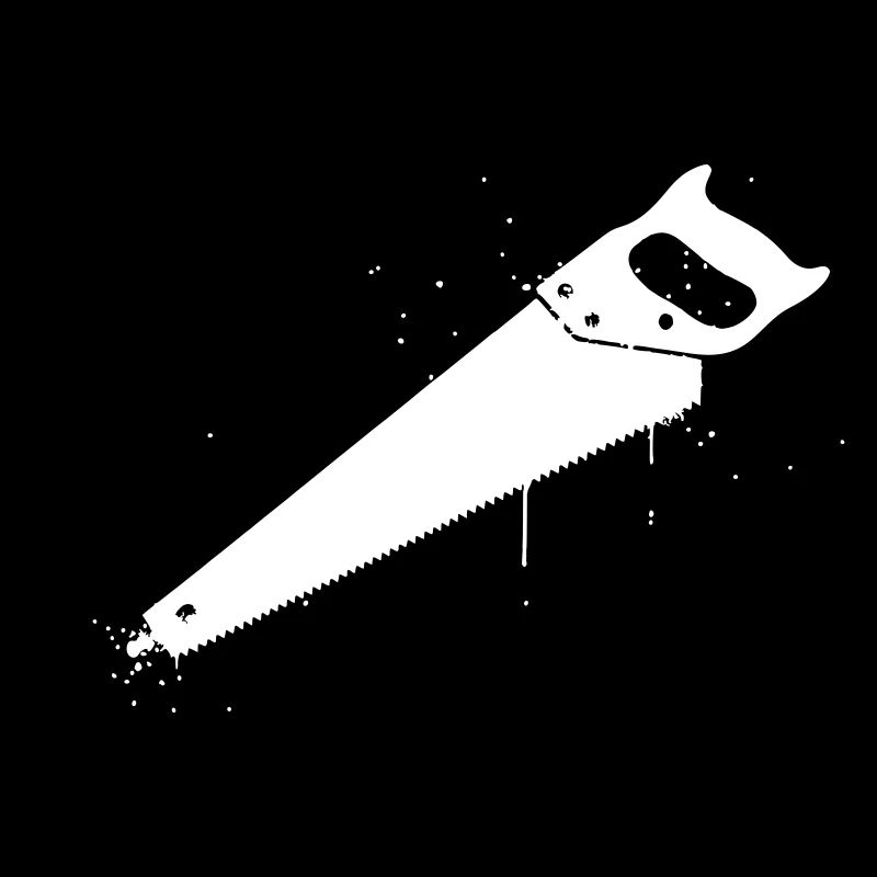 Hand Saw Graffiti Craft
