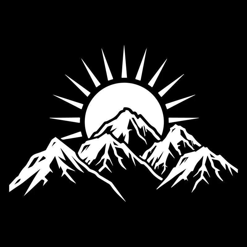 Mountains Sun Nature