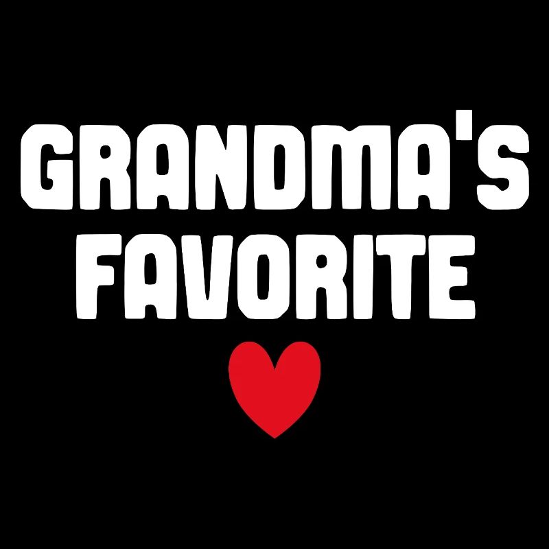 La typographie préférée de cœur mignon de Mamie