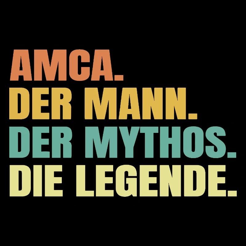 Amca Der Mann Der Mythos Die Legende Retro