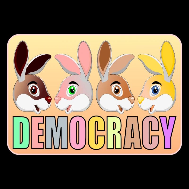 DEMOCRAZIA PER BAMBINI CONIGLI
