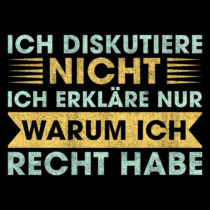 Humorous saying for discussions