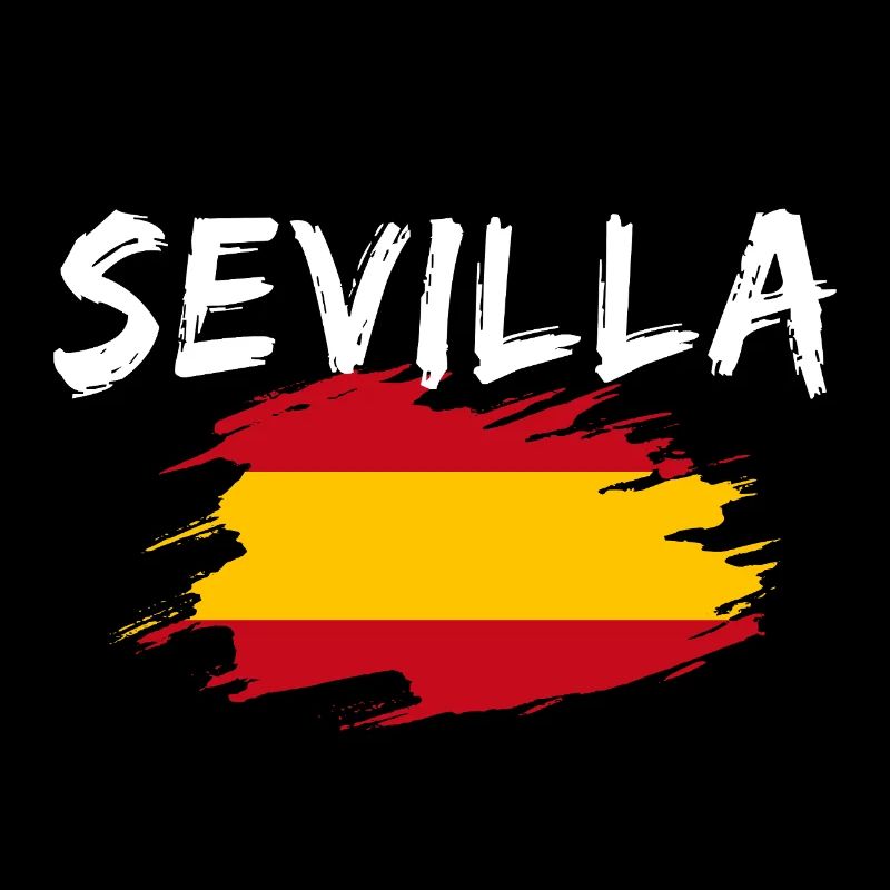 Sevilla Spanien Flagge